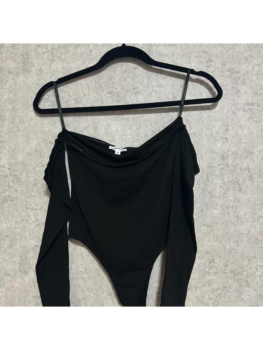 Superdown Women's Black Bodysuit